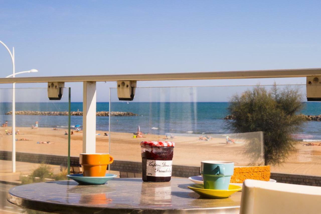 Bel appart vue mer Valras-Plage Exterior foto